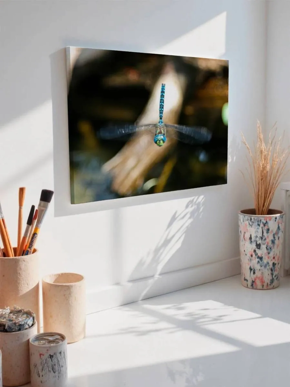 Картина на стену 40 X 50 Стрекоза