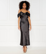 Сатиновое платье Kendala HUGO - черный(50516873)