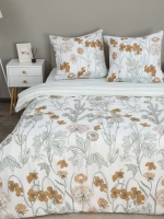 Постельное белье 2,0 Макси бязь «Павлина», «Цветочная поляна»