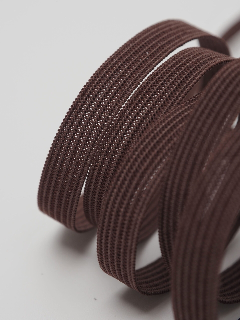 Резинка узкая бельевая шоколад ширина 6 мм