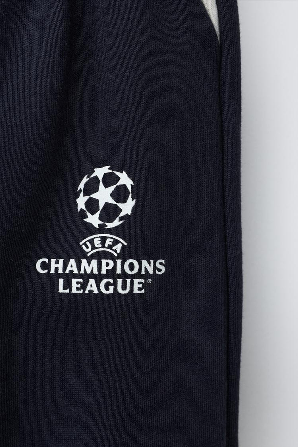 ZARA БРЮКИ-ДЖОГГЕРЫ UEFA CHAMPIONS LEAGUE ®, МОРСКОЙ ТЕМНО-СИНИЙ