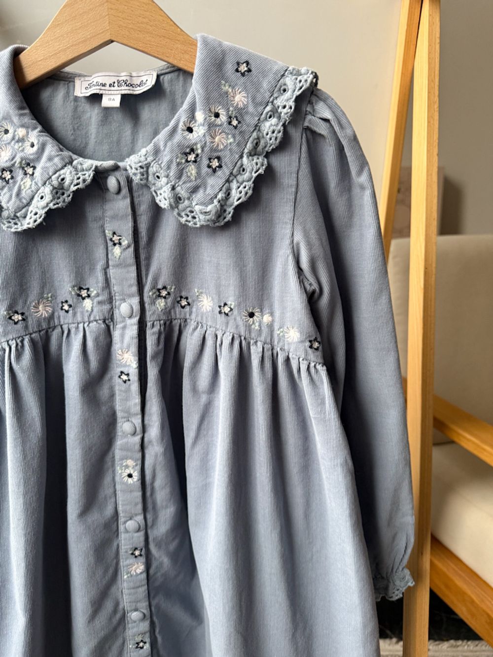 Вельветовое платье Tartine et Chocolat, 128