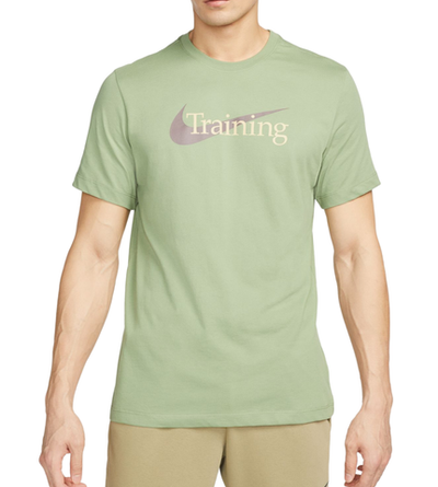 Мужская теннисная футболка Nike Dri-Fit T-Shirt - oil green