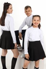 Джемпер для девочки Скул-3 Виотекс БЕЛЫЙ