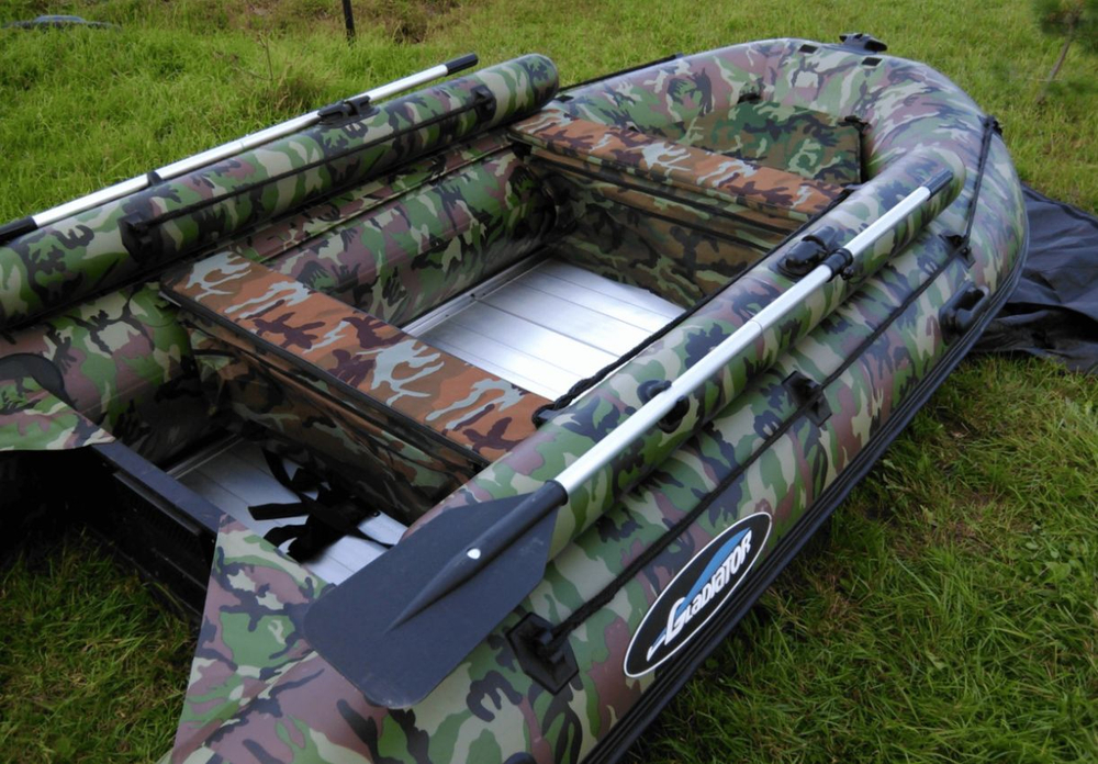 Лодка ПВХ ГЛАДИАТОР D370AL FB Camo