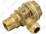 Клапан компрессора обратный (вход/выход: 1/2"Н - 1/2"Н, трубка:Вн) [AEZ]