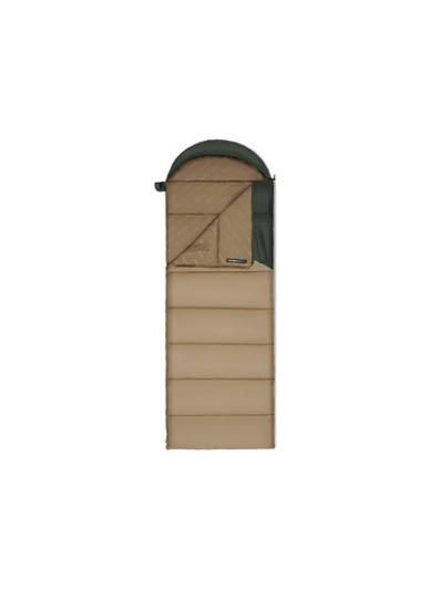 Спальный мешок Naturehike Sunny Day PL02 CNK2550WS028 U450, зеленый с коричневым, молния справа