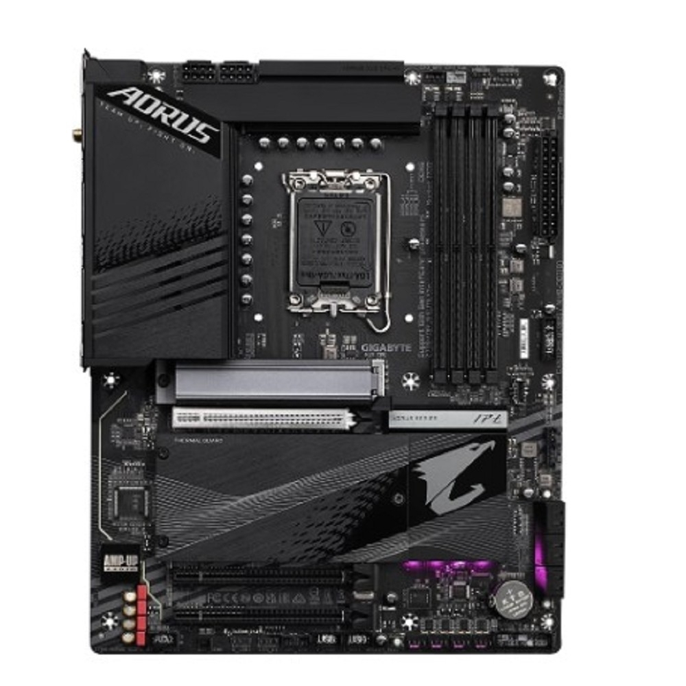 Gigabyte Z790 AORUS ELITE AX {Socket 1700, Intel®Z790, 4xDDR5-4800, HDMI+DP, 3xPCI-Ex16, 6xSATA3(RAID 0/1/5/10), 4xM.2, 8Ch Audio, 1x2.5GbLan, WiFi, (4+4)xUSB2.0, (5+2)xUSB3.2, (1+1)xUSB3.2 Type-C™, }