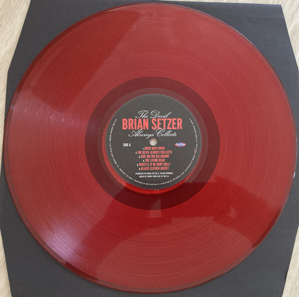 Brian Setzer / The Devil Always Collects (Coloured Vinyl)(LP)