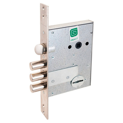 Замок Гардиан 5011 врезной без ручек 4 кл. ДЛИННЫЙ КЛЮЧ