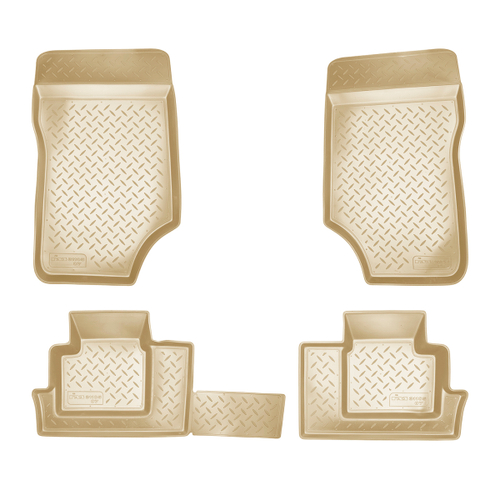 Ковры в салон Norplast/Unidec для ГАЗ Волга 31105 (2007-)Полиуретан,Бежевый, арт.NPL-Po-23-05-B