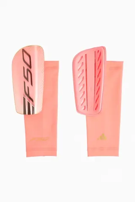 Футбольные щитки adidas F50 League - розовый