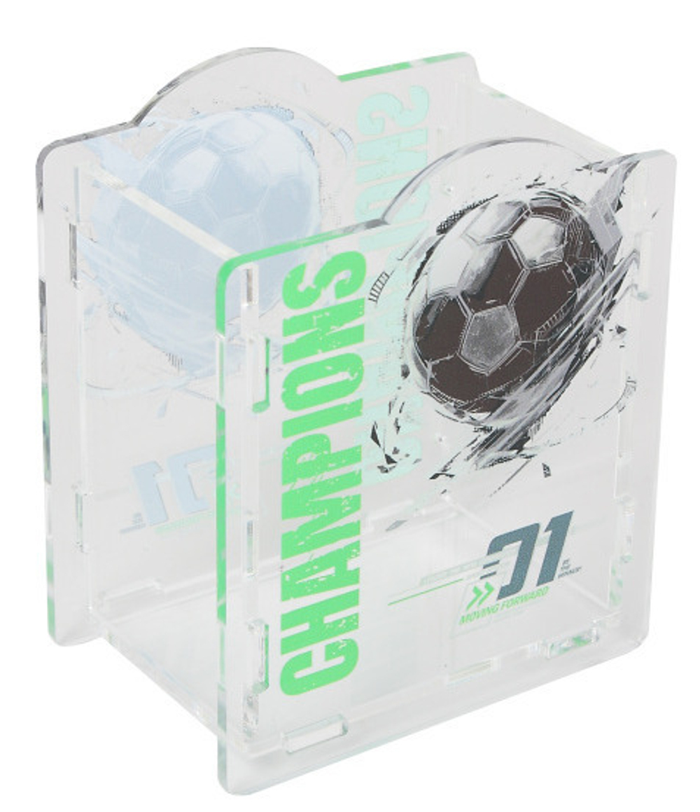 Подставка-стакан для канцелярских принадлежностей КОКОС 8*9,5 см Чемпионы (251892)