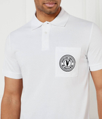 Поло Versace Jeans Couture - белый(78GAGT01CJ01T)