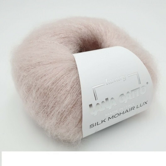 Lana gatto Silk mohair LUX  (6023/Пудровый)