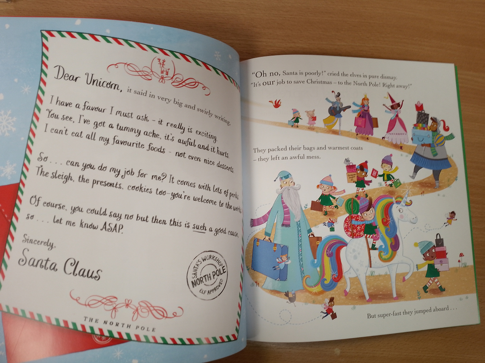 Unicorn and the Rainbow Poop Save Christmas