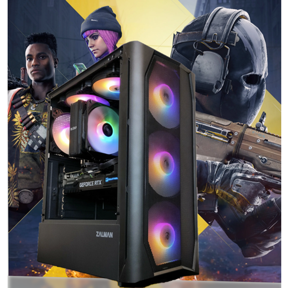 Мощный игровой компьютер (системный блок) Core i5 13600KF 14ядер/RTX4070 SUPER 12GB/32GB/ 512Gb+1Тb SSD/750W / WIN 10 PRO