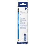 Карандаш чернографитный STAEDTLER ПРЕМИУМ (Германия), 1 шт., "Mars Lumograph", H, без резинки, грифель 2 мм, 100-H