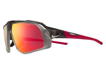 Tennis glasses Nike Flyfree M - matt anthracte/red mir/clear