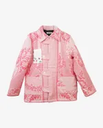 Куртка Soeurs с Застежками на Клапанах / Pink Jacket розовая