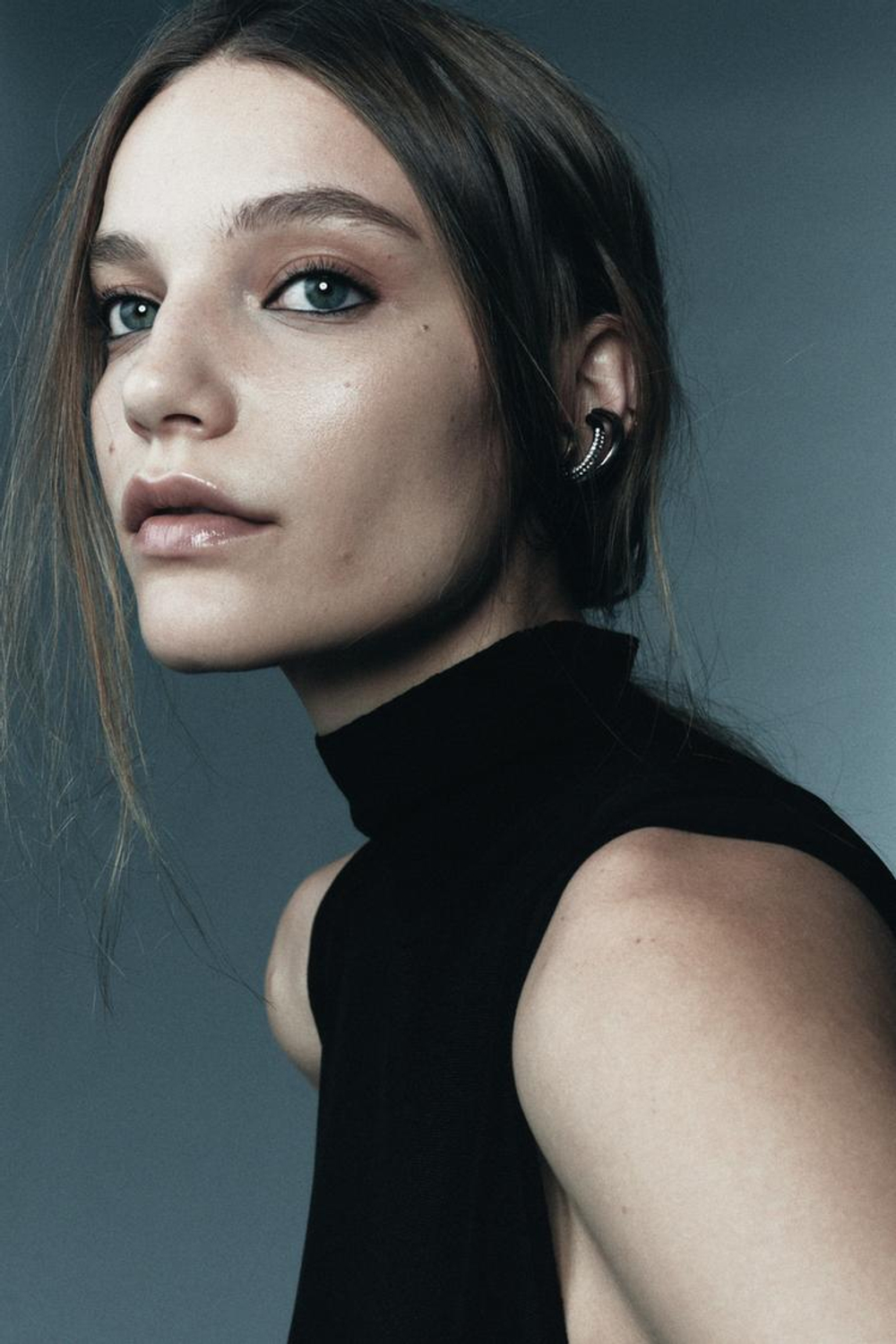 ZARA ПЛАТЬЕ МИДИ БЕЗ РУКАВОВ, ЧЕРНЫЙ