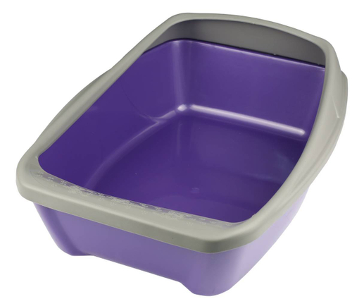 Сибирская кошка туалет для кошек глубокий с бортиком евро