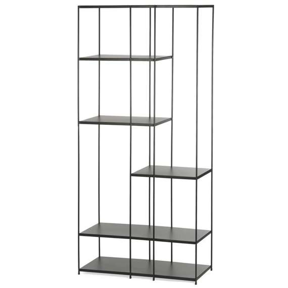 Стеллаж Copenhagen Long 215х100 см, черный