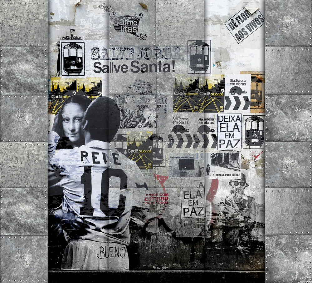 Дизайнерские обои Wall Street Faktura