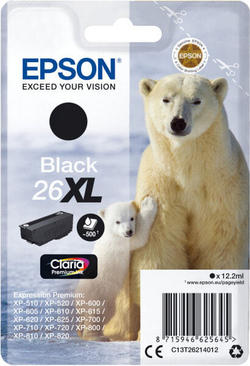 Epson C13T26214022 струйный картридж Подлинный Черный 1 шт