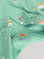 Комбинезон / Cлип для малышей Next E18-345, 4 шт., Светло-зеленый, Белый, Желтый, Голубой