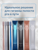Одноразовые зубные щетки с пастой в ассортименте