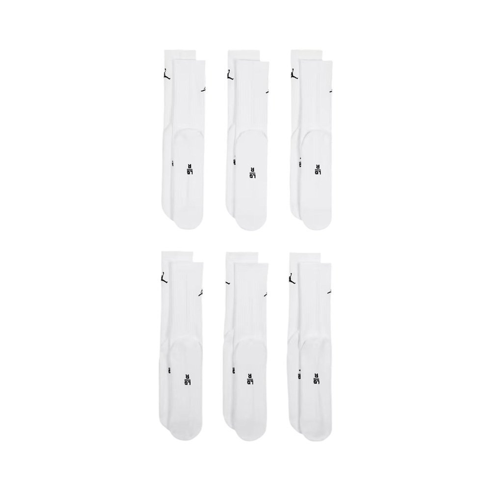 Баскетбольные носки Jordan Everyday Cushioned Crew Socks White