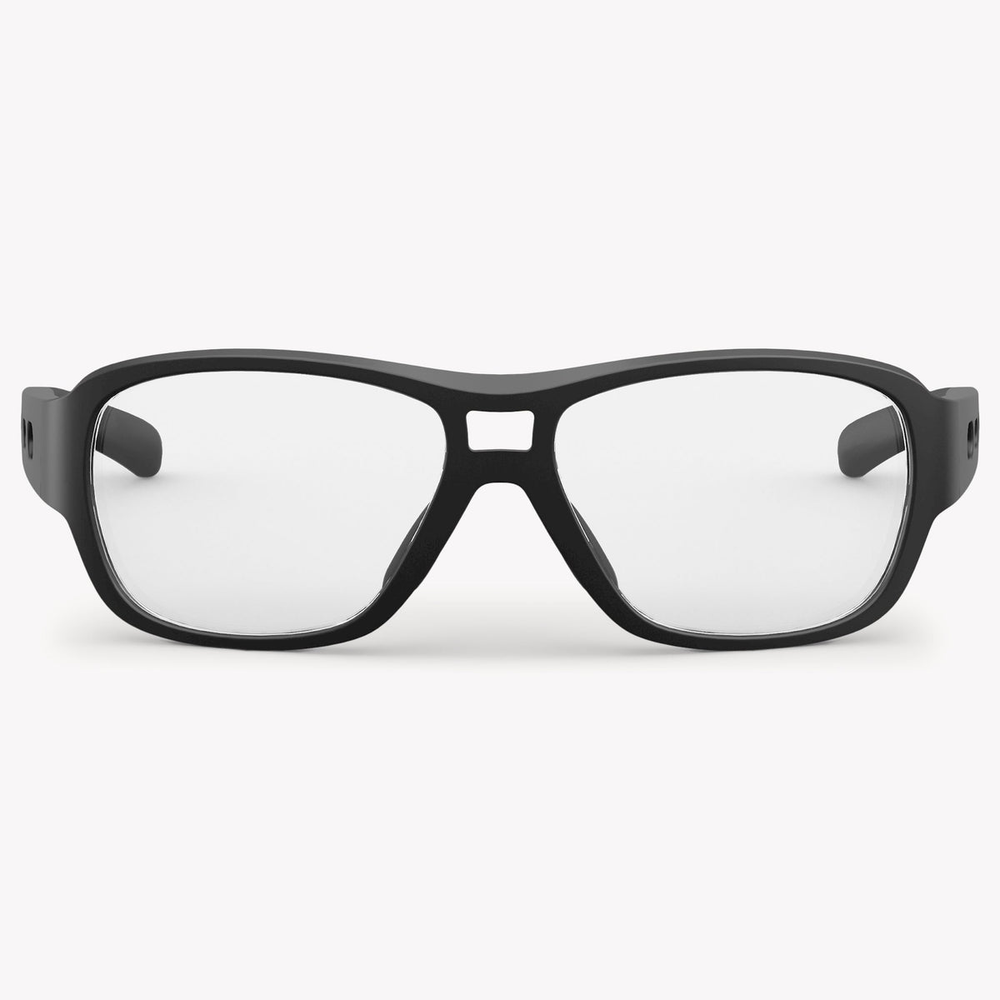 Спортивные очки с диоптриями детские Siols / Kids Fusion Hybrid / Black Matt / Medium 10-13 лет
