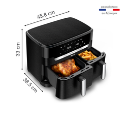 Аэрогриль Tefal Dual Easy Fry EY9428E0