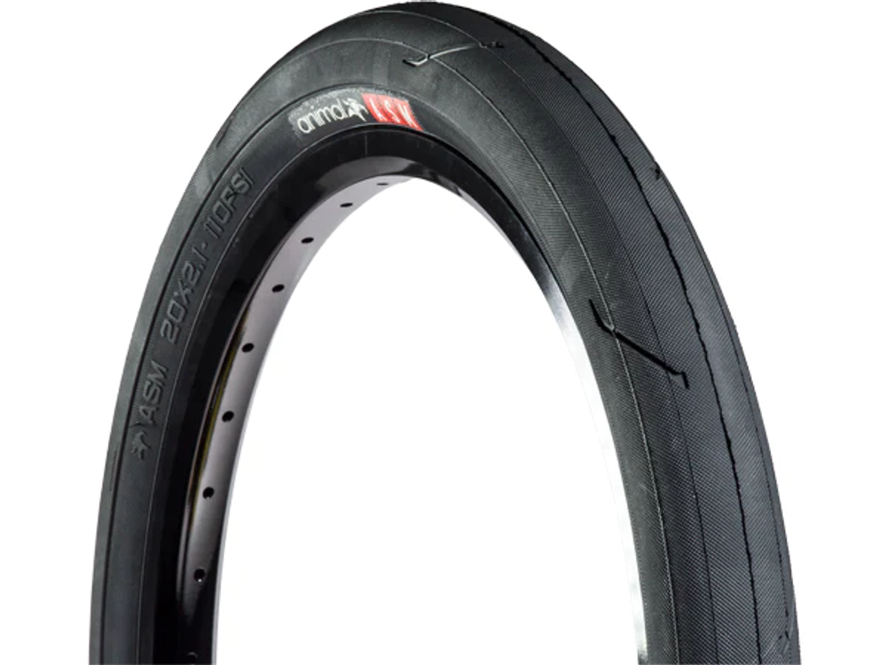 BMX Покрышка Animal ASM сталь 2,25" 110psi (черный) арт: TIR010BLK225