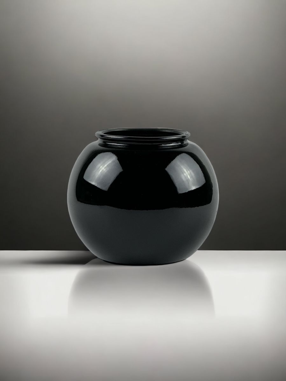 Ваза Zara "BlacK" (Черный глянец)