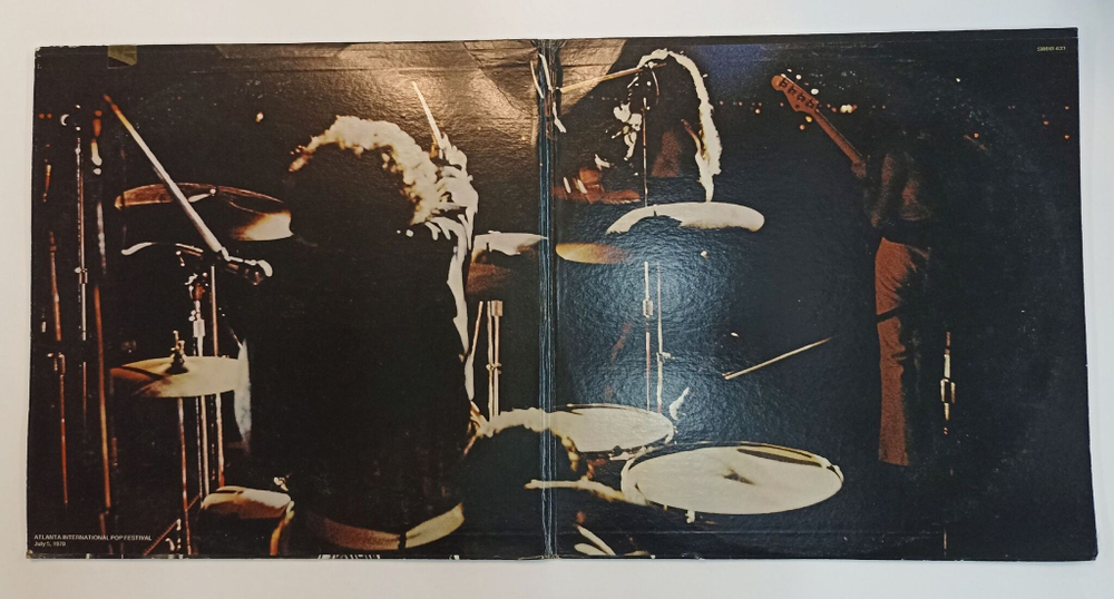 Винтажная виниловая пластинка LP Grand Funk Live Album 2LP (USA 1972)