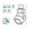 Трековый светильник Gauss Track Light Bulb TR009
