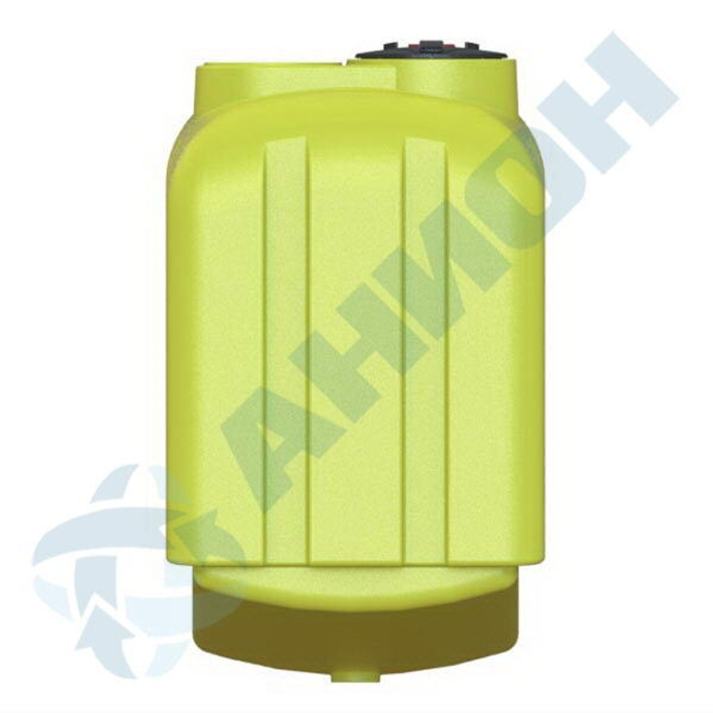 Емкость ОП4000 с откидной крышкой, горловина слева Анион 4000 л. горизонтальная (2600x1150x1950см;желтый) - арт.559561