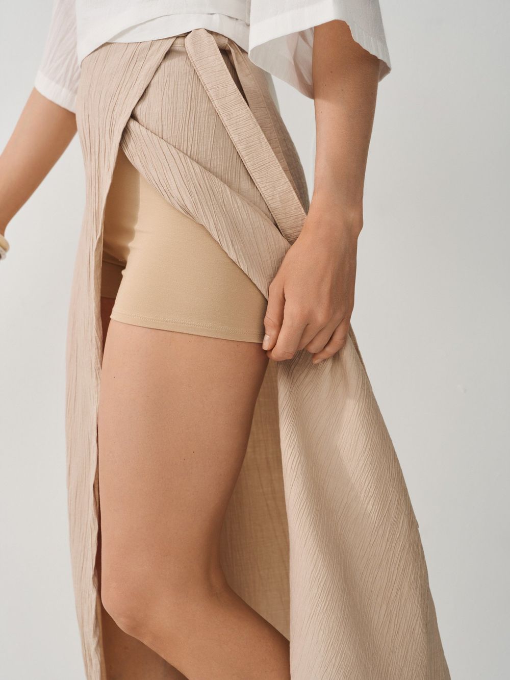 Трусы шорты "Беж" женские