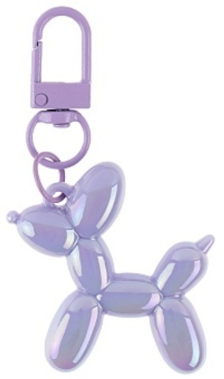 Брелок Собачка ШДМ Сиреневый 4,5 см.
