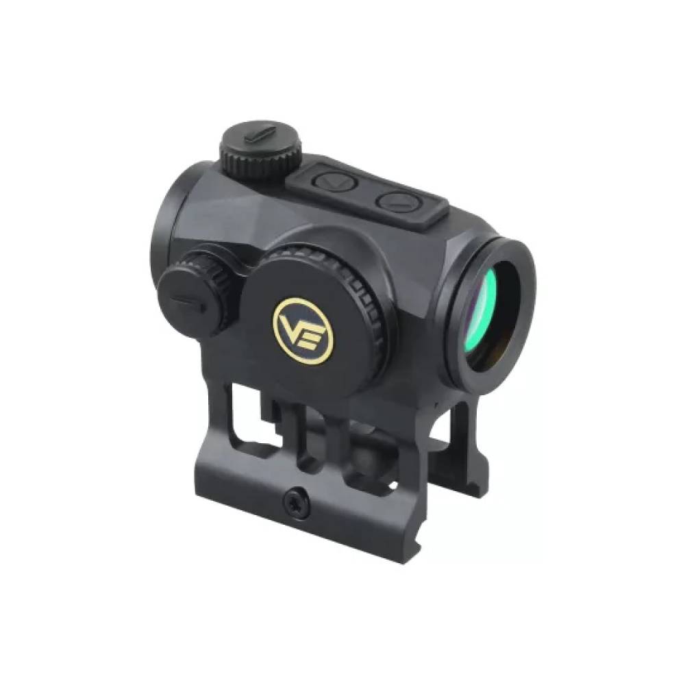 Коллиматорный прицел Vector Optics Scrapper 1x22 Solar Power Multi Reticles ( закрытый, 2 MOA, с 2 кронштейнами на Weaver/Picatinny
