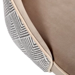 Стул Bradex Home Dave латте с жаккардом