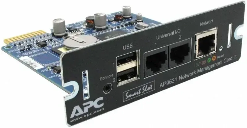 Модуль управления APC by Schneider Electric AP9631 UPS Network Management Card 2 with Environmental Monitoring