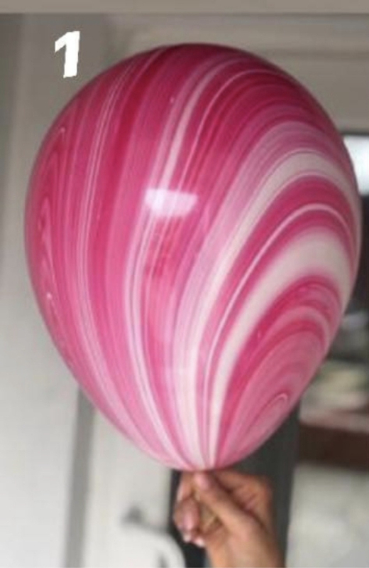 Воздушный шар Агат розовый ПАЛИТРА №4188