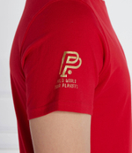 Футболка La Martina - красный(YMR306 JS206)