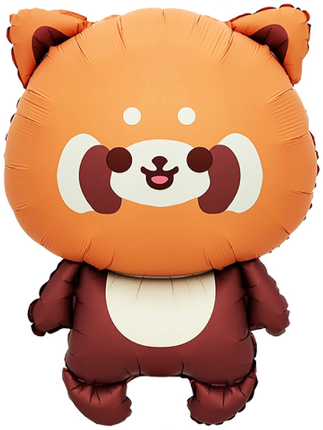 Шар (26''/66 см) Фигура, Красная панда, Сатин