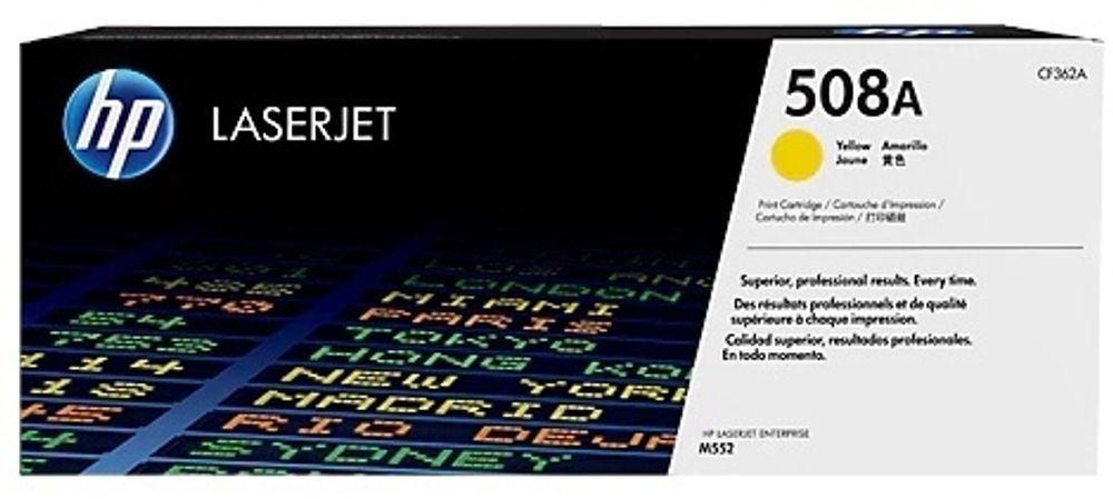Картриджи HP CF362A желтый