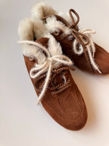 Зимние кеды в двойным шнурком SUSHI