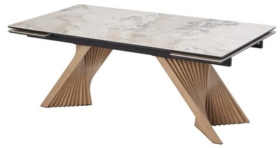 Стол МАНХЭТТЕН 200 PANDORA, керамика / Дуб Галифакс М-City